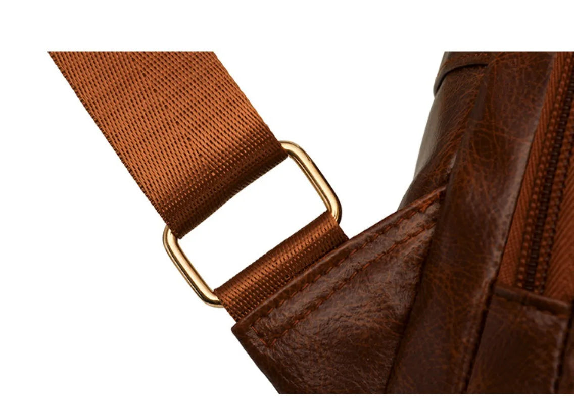 Leather Women's Backpack-Large Capacity & Stylish