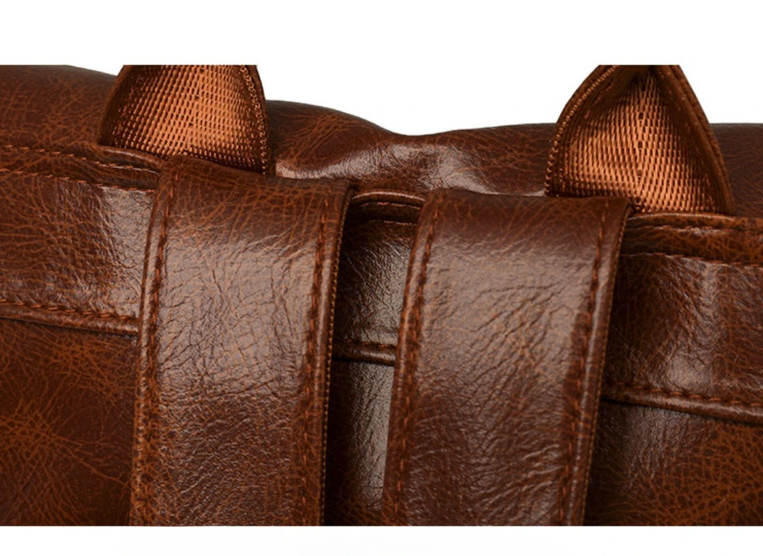 Leather Women's Backpack-Large Capacity & Stylish