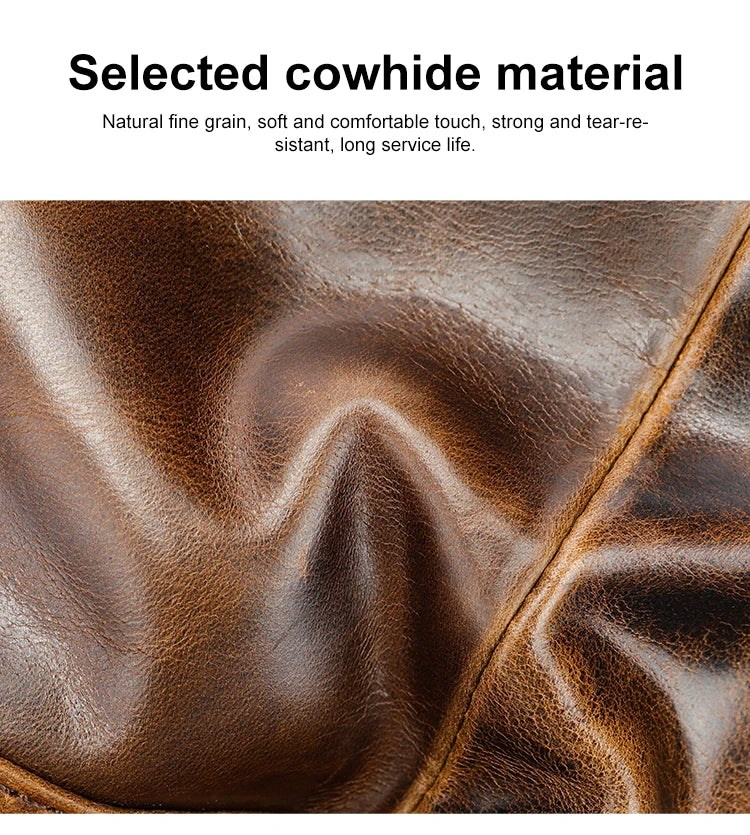 Men’s Leather Handbag by WESTAL