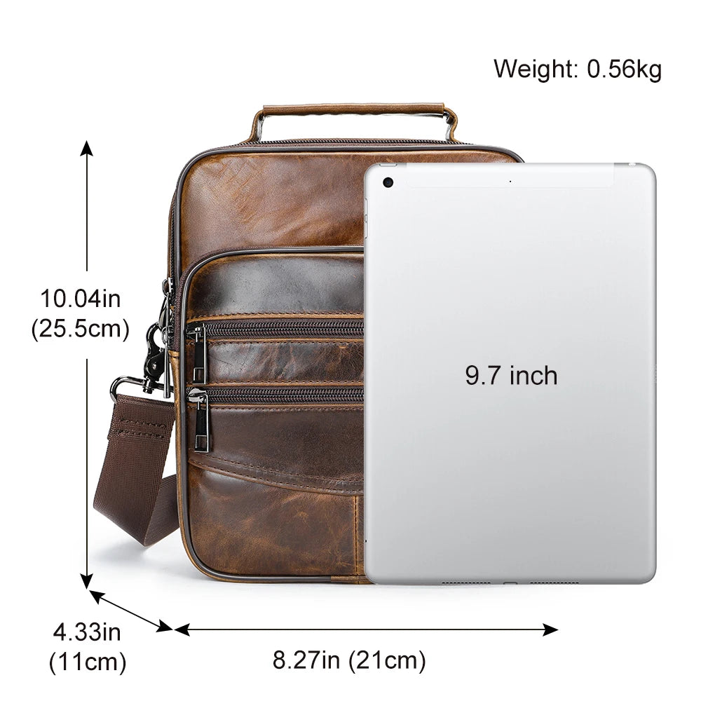 Men’s Leather Handbag by WESTAL