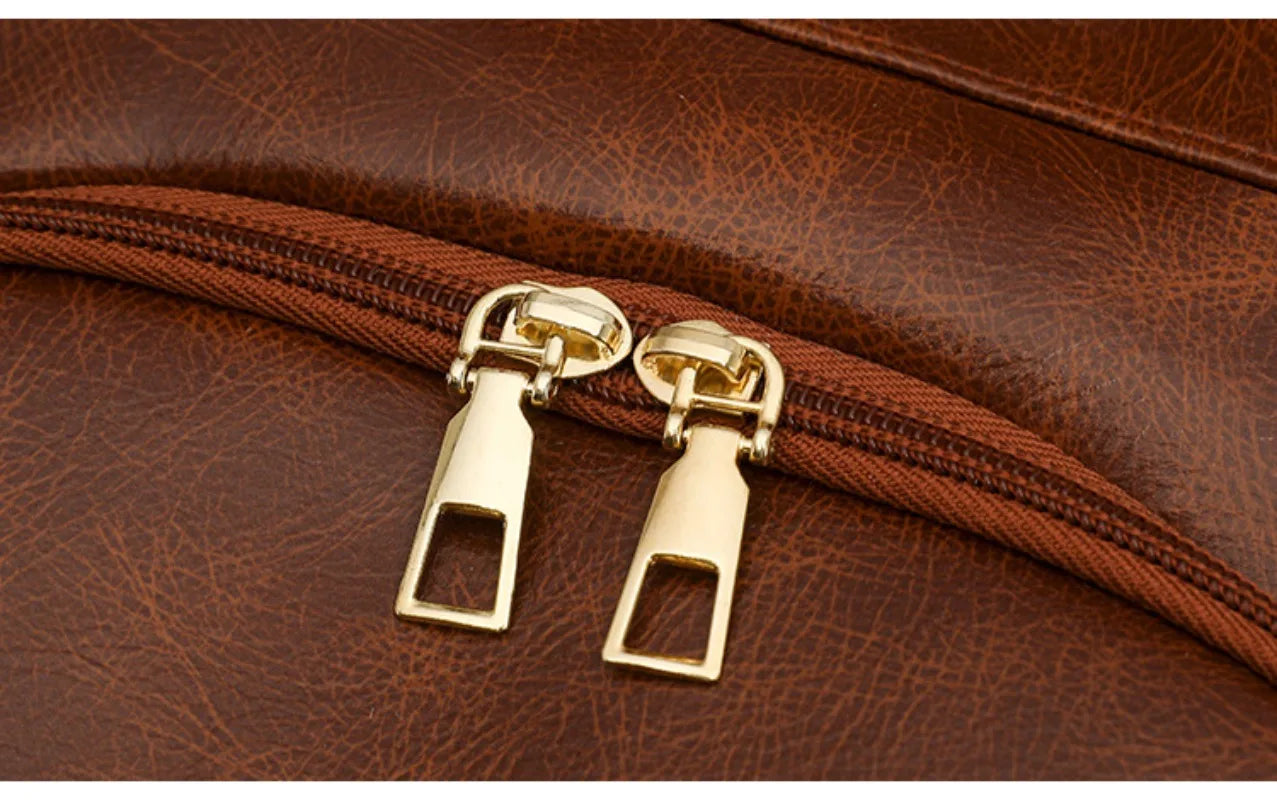 Leather Women's Backpack-Large Capacity & Stylish