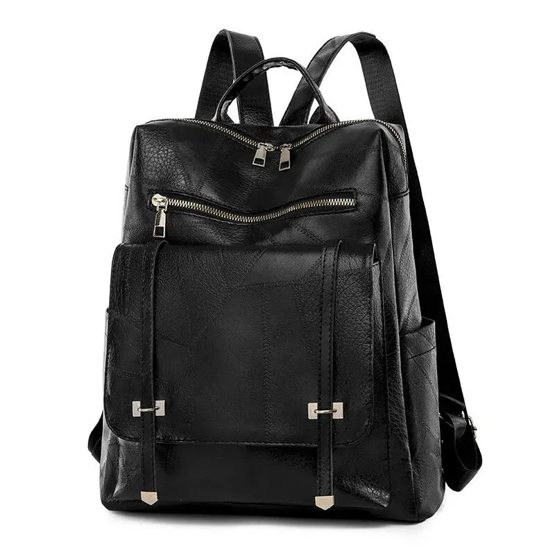 Vintage Leather Women's Backpack