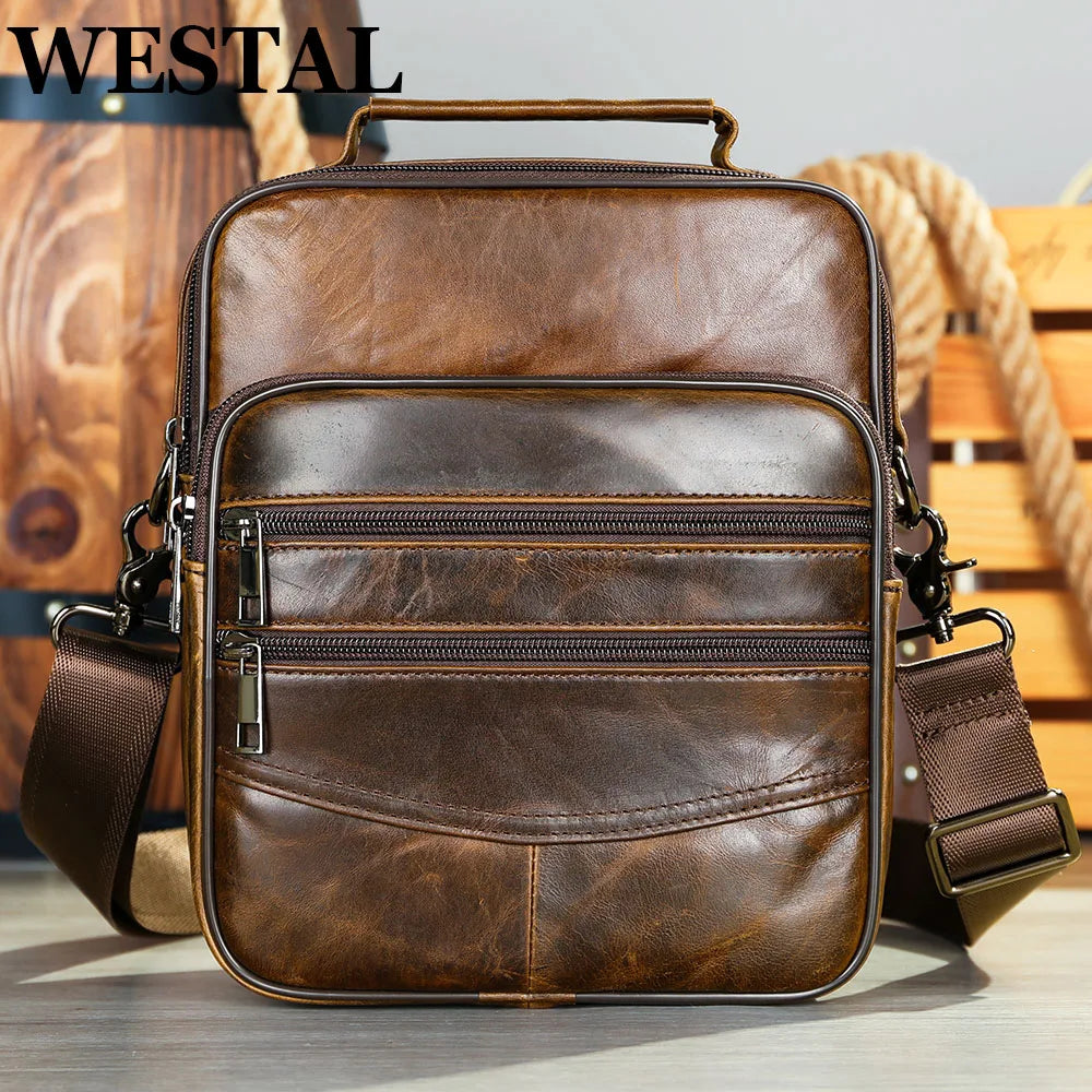 Men’s Leather Handbag by WESTAL