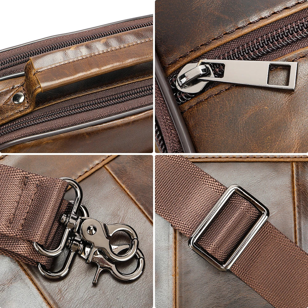 Men’s Leather Handbag by WESTAL