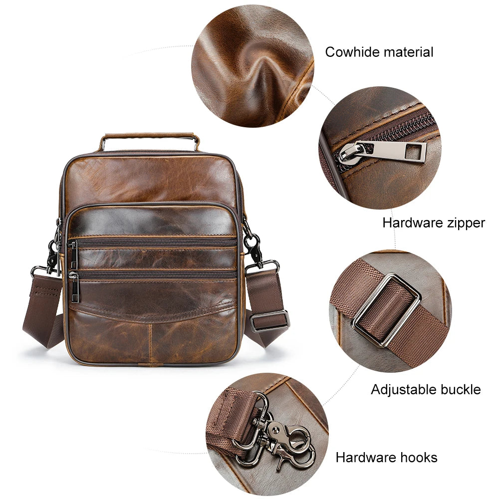 Men’s Leather Handbag by WESTAL