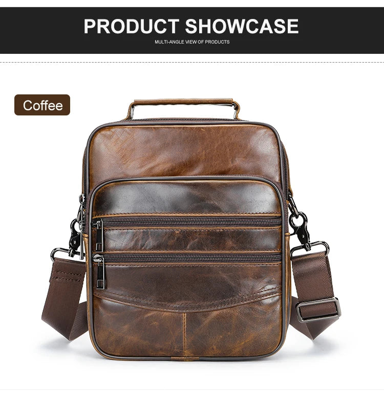 Men’s Leather Handbag by WESTAL